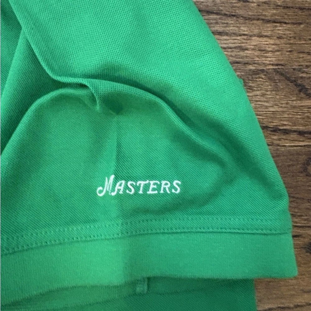 Masters golf Green Polo with Yellow Emblem masters collection Augusta - Picture 3 of 4